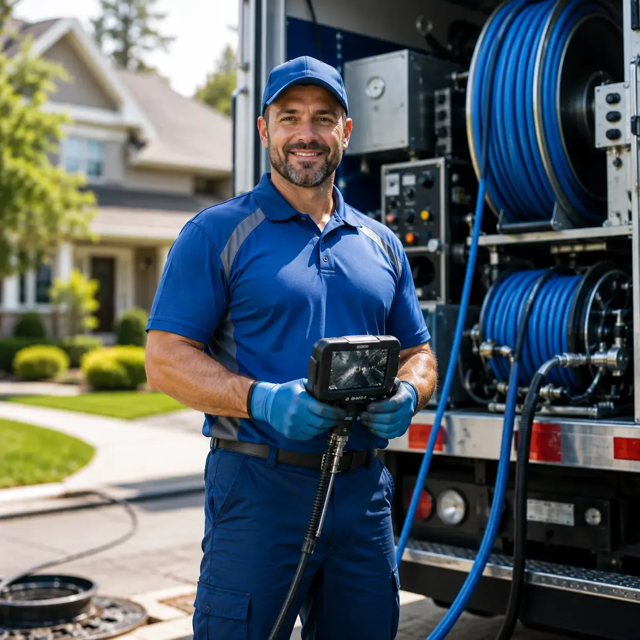 Local outdoor drain cleaning specialists in Oxford, OH